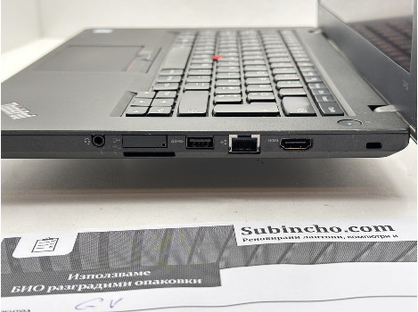 Lenovo ThinkPad T460 14" touch i5-6300U 8GB 260GB клас Б
